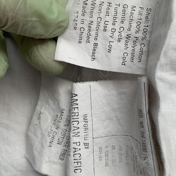 Granny Cottage Core quilted  pillow cases by American Pacific x2 /floral/cotton - Picture 5 of 8